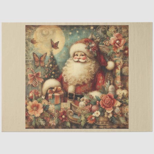 Kerstmis Design Serie 20 Tissuepapier (Voorkant)