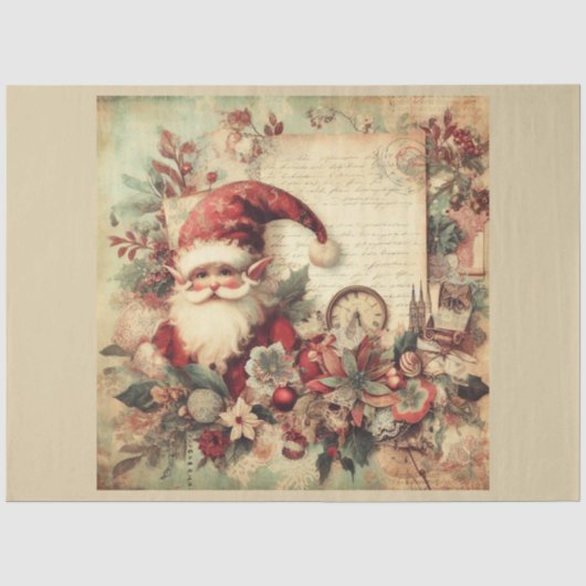 Kerstmis Design Serie 23 Tissuepapier (Voorkant)