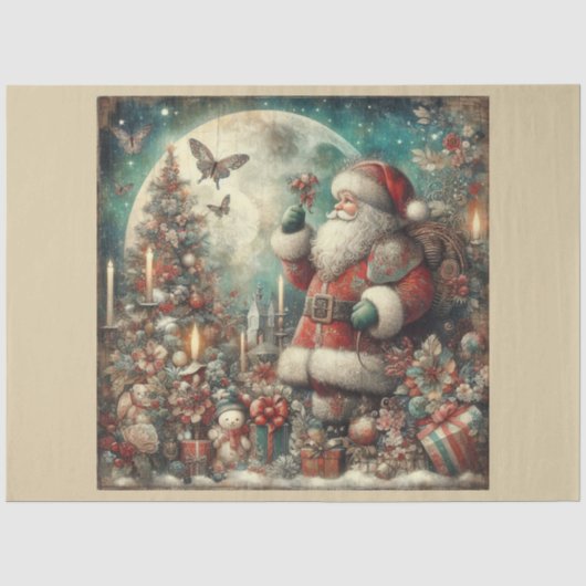 Kerstmis Design Serie 30 Tissuepapier (Voorkant)