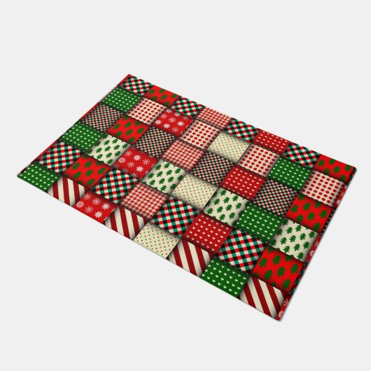 Kerstmis Deurmat (Schuin)