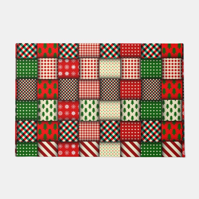 Kerstmis Deurmat (Voorkant)