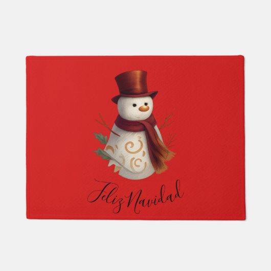 Kerstmis deurmat - Feliz Navidad (Voorkant)