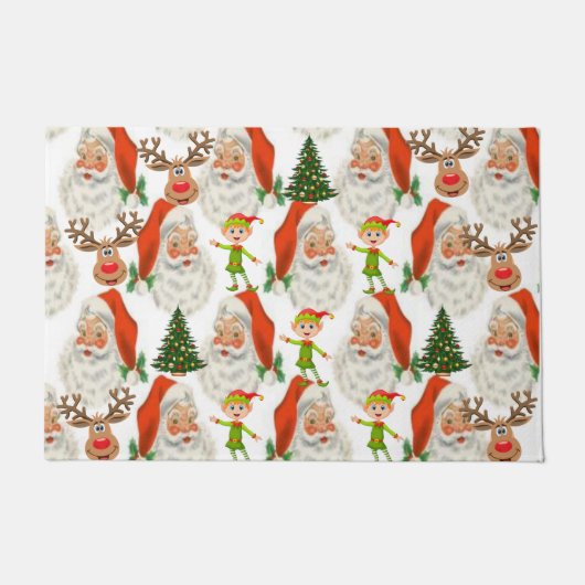 Kerstmis deurmat, Sinterklaas Deurmat (Voorkant)