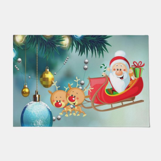 Kerstmis deurmat, Sinterklaas Deurmat (Voorkant)