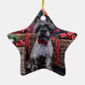 Kerstmis - Dexter - Caïro Keramisch Ornament (Achterkant)