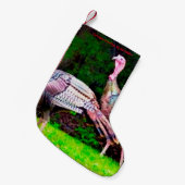 Kerstmis die mijn ouwe Gobbler stopt Kleine Kerstsok (Voorkant (Hangend))