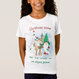 Kerstmis die waar we.. Grappig kabouter T-shirt