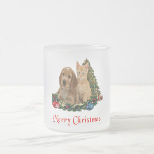 Kerstmis Dieren Matglas Koffiemok
