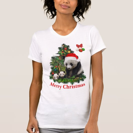 Kerstmis dieren t-shirt (Voorkant)