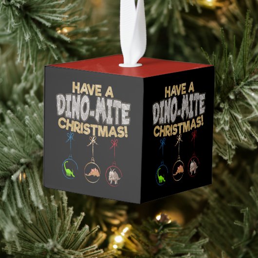 Kerstmis Dinosaur Dino Woordspeling Decoratie (Boom)