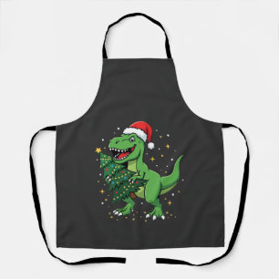 Kerstmis Dinosaur Santa T Rex Schort