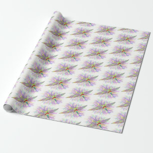Kerstmis Dinosaurus Kerstman Pterodactylus Cadeaupapier