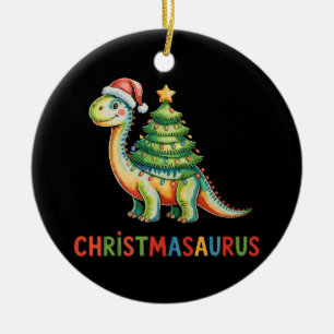 Kerstmis Dinosaurus T Rex Dino Kerstboom Lichtjes Keramisch Ornament