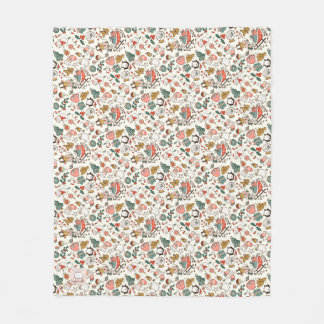Kerstmis Ditsy Doodles Fleece Deken