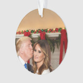 Kerstmis: Donald en Melania Ornament (voorkant)