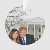 Kerstmis: Donald en Melania Ornament (voorkant)