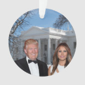 Kerstmis: Donald en Melania Ornament (voorkant)