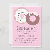 Kerstmis Donut Sprinkles Holiday Theme Kaart (Voorkant)