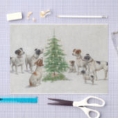 Kerstmis door Carl Reichert Tissue Paper Tissuepapier (Craft)