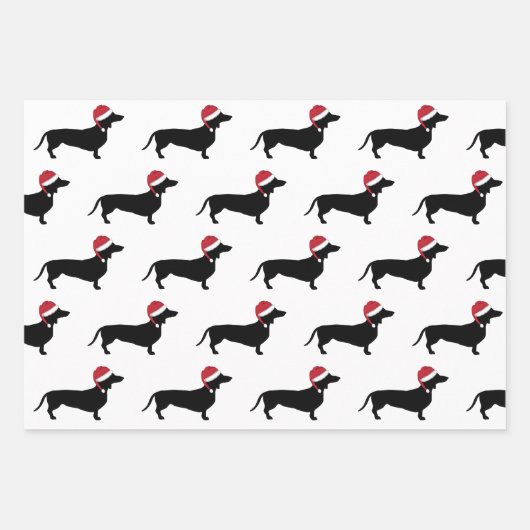 Kerstmis door de sneeuw inpakpapier vel (Voorkant 2)