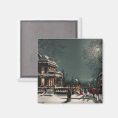 Kerstmis door Joseph Hoover en Sons Magneet (Voorkant / Achterkant)