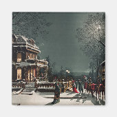 Kerstmis door Joseph Hoover en Sons Magneet (Voorkant)