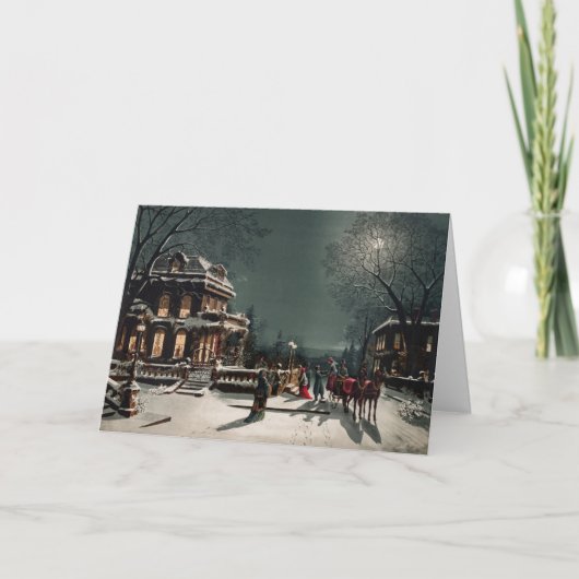 Kerstmis door Joseph Hoover & Sons Feestdagen Kaart (Voorkant)