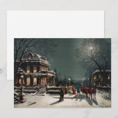 Kerstmis door Joseph Hoover & Sons Feestdagenkaart (Voorkant / Achterkant)