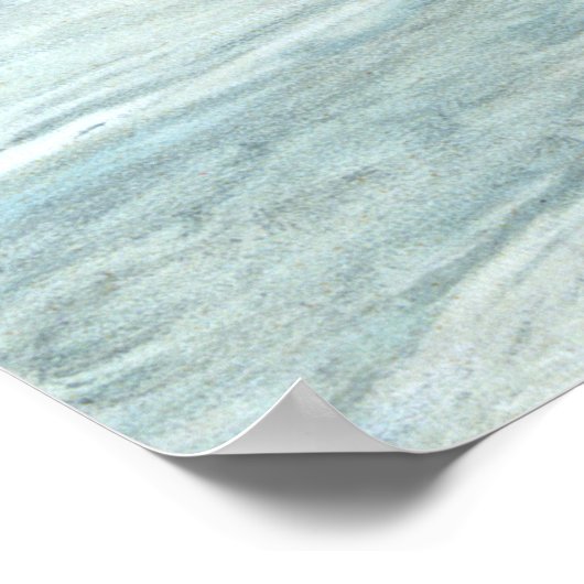 Kerstmis door W.C. Bauer Poster (Hoek)