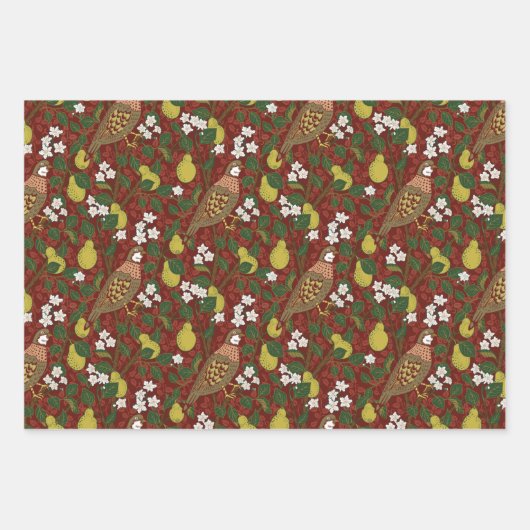 Kerstmis door William Morris Inpakpapier Vel (Voorkant 3)