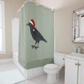 Kerstmis Douchegordijn (In situ)