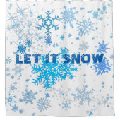 Kerstmis Douchegordijn (Voorkant)