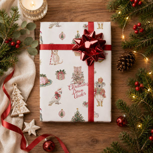 Kerstmis Down Under Australische Dieren Cadeaupapier