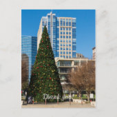 Kerstmis Downtown Dallas Briefkaart (Voorkant)