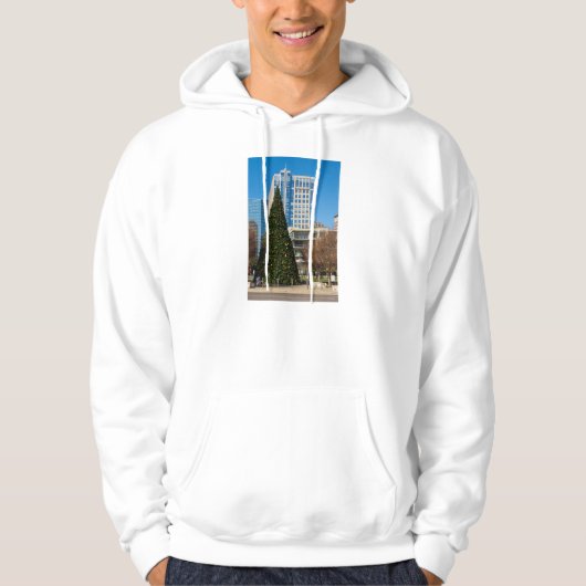 Kerstmis Downtown Dallas Hoodie (Voorkant)