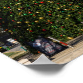 Kerstmis Downtown Dallas Poster (Hoek)