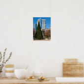 Kerstmis Downtown Dallas Poster (Keuken)
