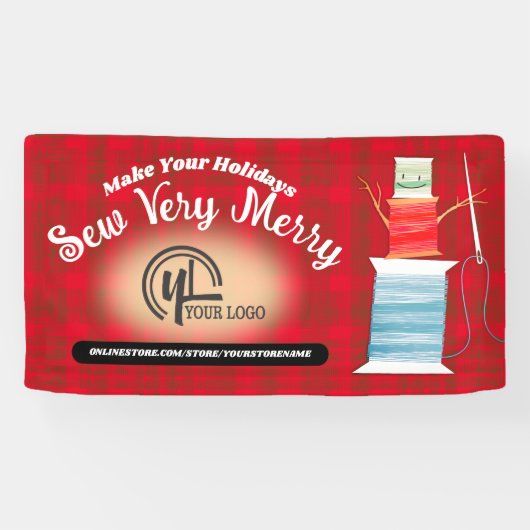 Kerstmis draad sneeuwman naaien quiltkunst ambacht spandoek (Horizontaal)