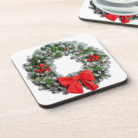 Kerstmis Drankjes Onderzetter (Linkerzijde)