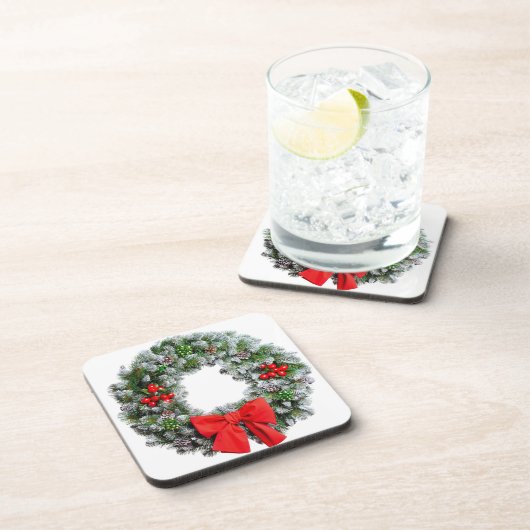 Kerstmis Drankjes Onderzetter (Rechterzijde)