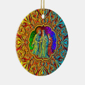 KERSTMIS ~ Drie Koningen ~ Keramisch Ornament (Rechts)