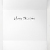 Kerstmis Drieluik Wenskaart (Binnenkant midden)