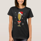 Kerstmis, Drink met kerstmis en met een klas kerst T-shirt (Voorkant)