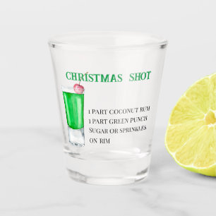 Kerstmis-Drink Recipe Holiday Party Shot Glas