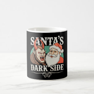 Kerstmis duistere kant van Sinterklaas Krampus Kra Koffiemok