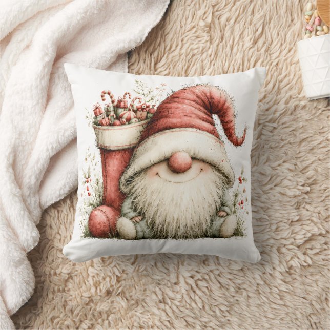 Kerstmis Dwerg Kussen (Deken)