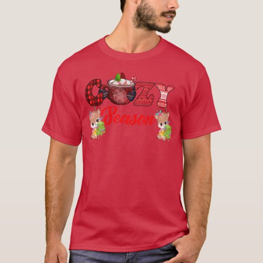 Kerstmis ee Kerstmis Vakantieops vriend T-shirt (Voorkant)