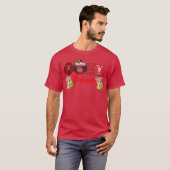 Kerstmis ee Kerstmis Vakantieops vriend T-shirt (Voorkant volledig)