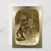 Kerstmis: een kerstkarol feestdagenkaart (Voorkant)