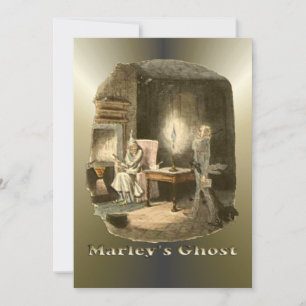 Kerstmis: een kerstkarol feestdagenkaart